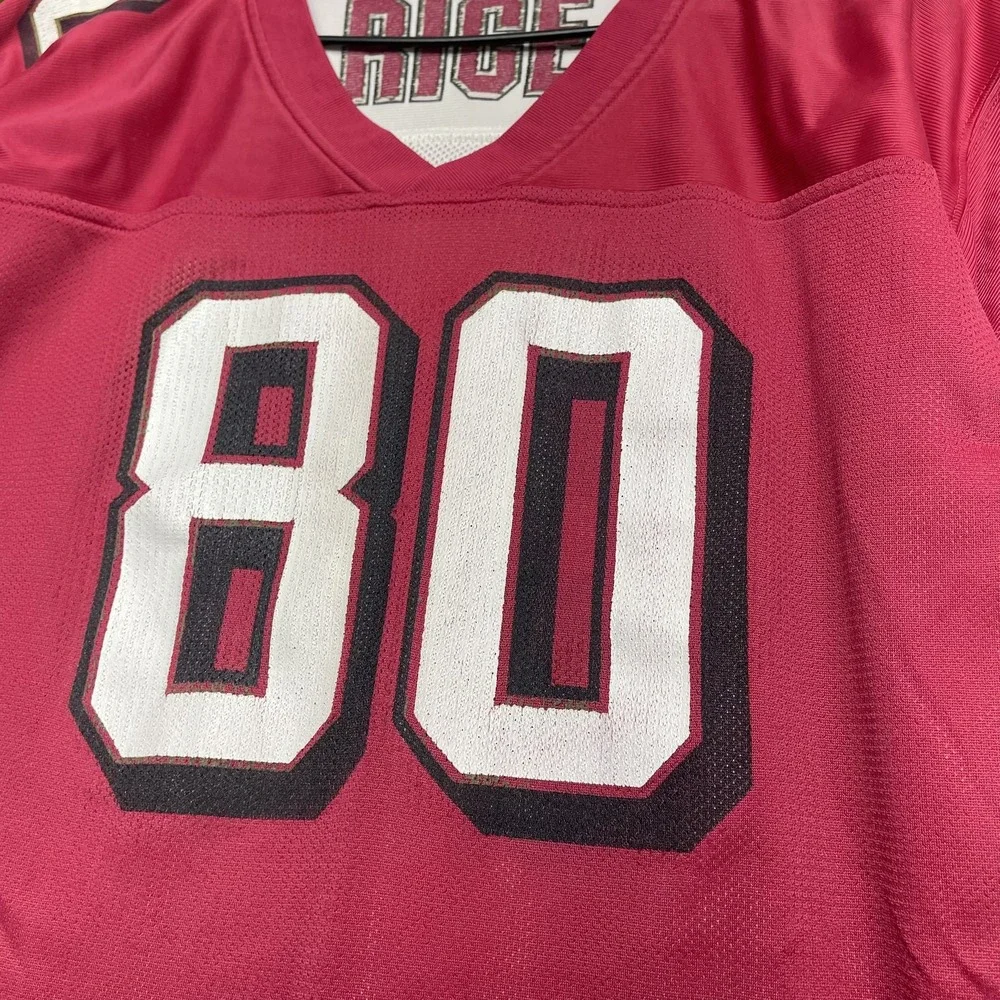 San Francisco 49ers Jersey Youth XL NFL Football Rice 80 Reebok Throwback